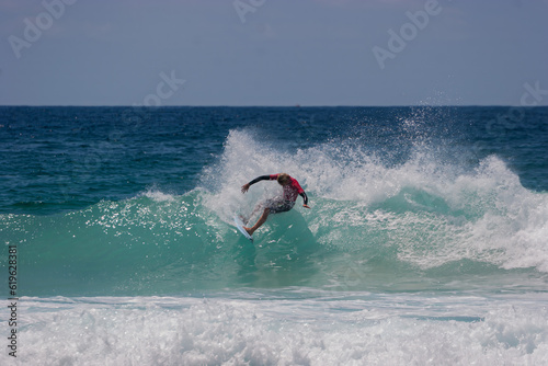 Surfing - Surfer on a wave
