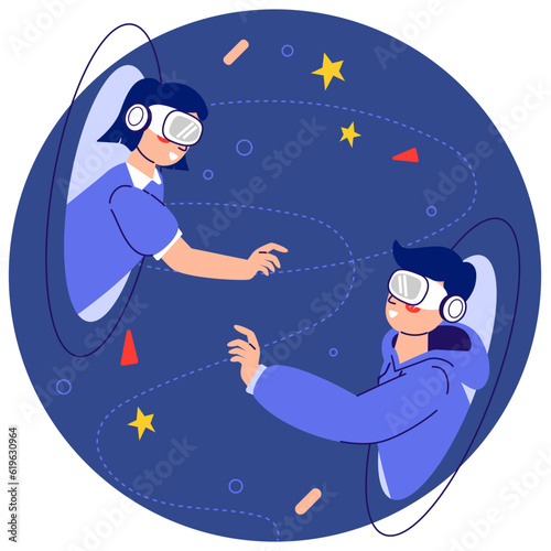 Virtual Reality Illustration