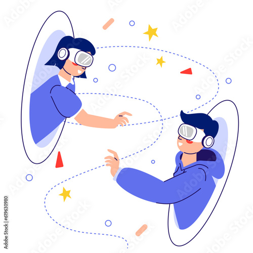 Virtual Reality Illustration