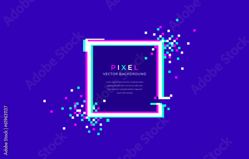 Pixel concept frame design