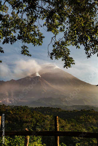 volcano Santiaguito photo