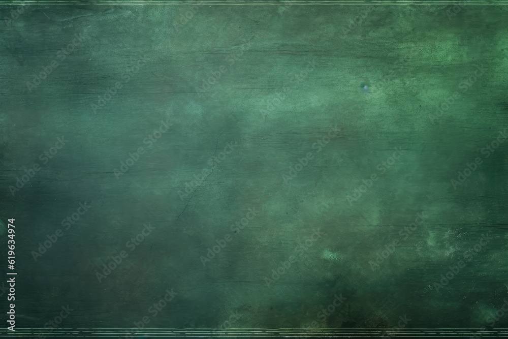 Green chalkboard background, generative ai Green chalkboard background, generative ai