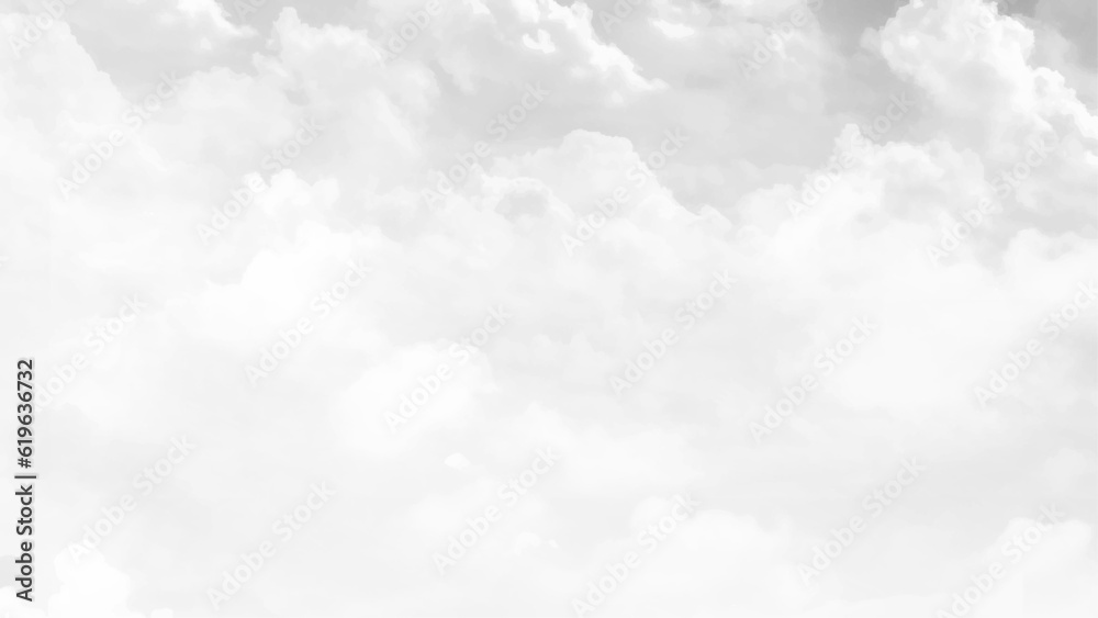 White cloudy sky for background. Blank sky surface with tiny small clouds White cloudy sky for background. Blank sky surface with tiny small clouds