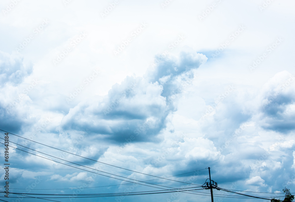 Beautiful clouds in the sky, countryside Chiangmai province Thailand. Beautiful clouds in the sky, countryside Chiangmai province Thailand.