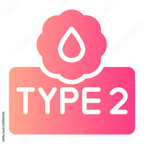 type 2 gradient icon