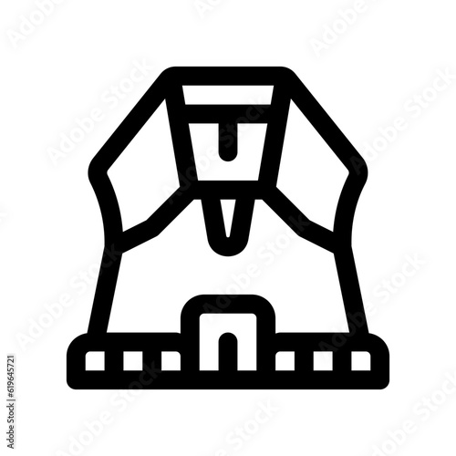 Editable statue, sculpture vector icon. Landmark, monument, culture, building, architecture. Part of a big icon set family. Perfect for web and app interfaces, presentations, infographics, etc