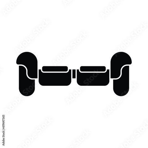 Hoverboard, personal transporter Vector Illustration. isolated on white background. vector illustration