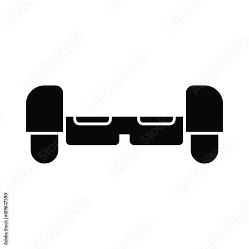 Hoverboard, personal transporter Vector Illustration. isolated on white background. vector illustration