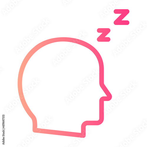 tired gradient icon