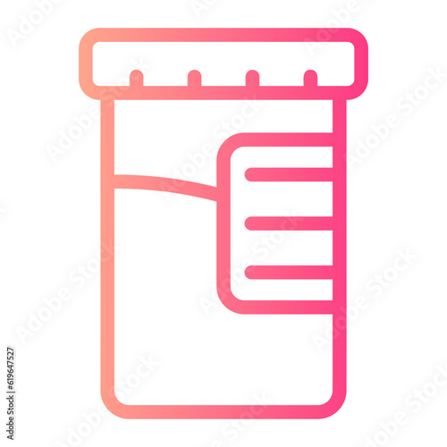 urine test gradient icon