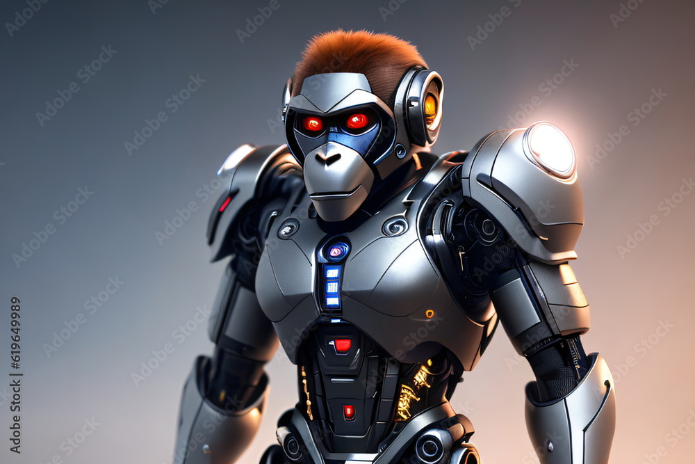 cyborg  monkeys