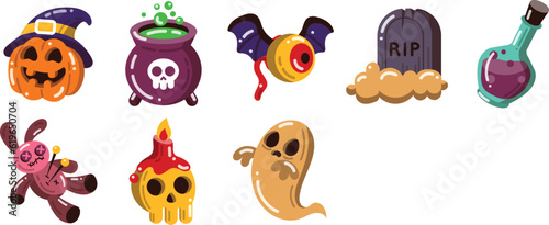 Halloween Illustration Element