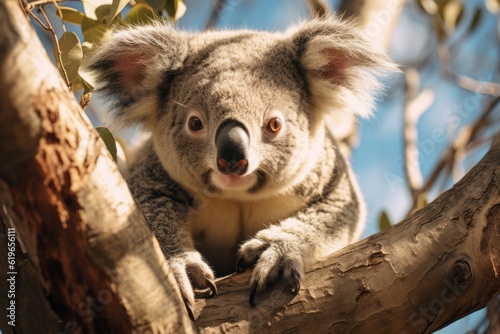 Photograph Of Koala Natural Light, Generative AI