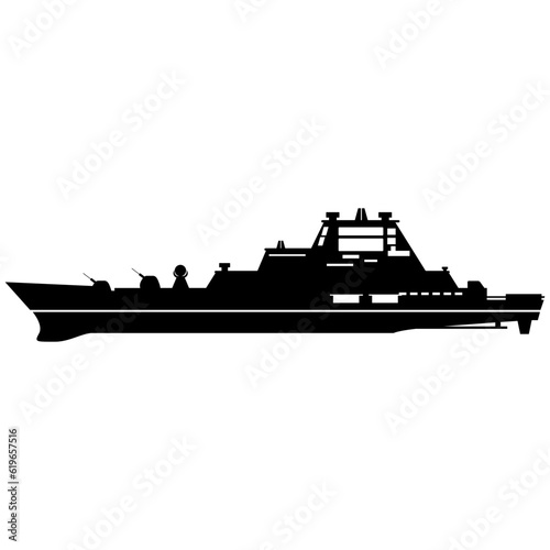 battleship silhouette