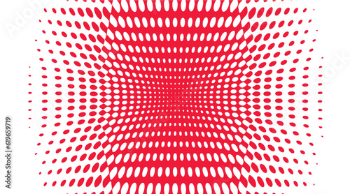 Polka dot pop art halftone pattern
