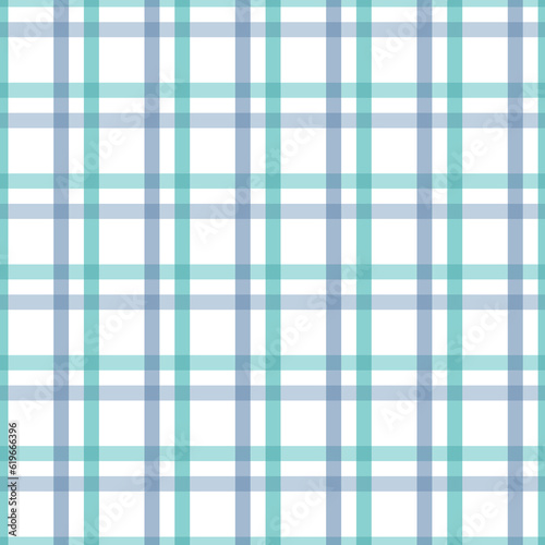 Gingham seamless pattern.Blue background texture. Checked tweed plaid repeating wallpaper. Fabric design.