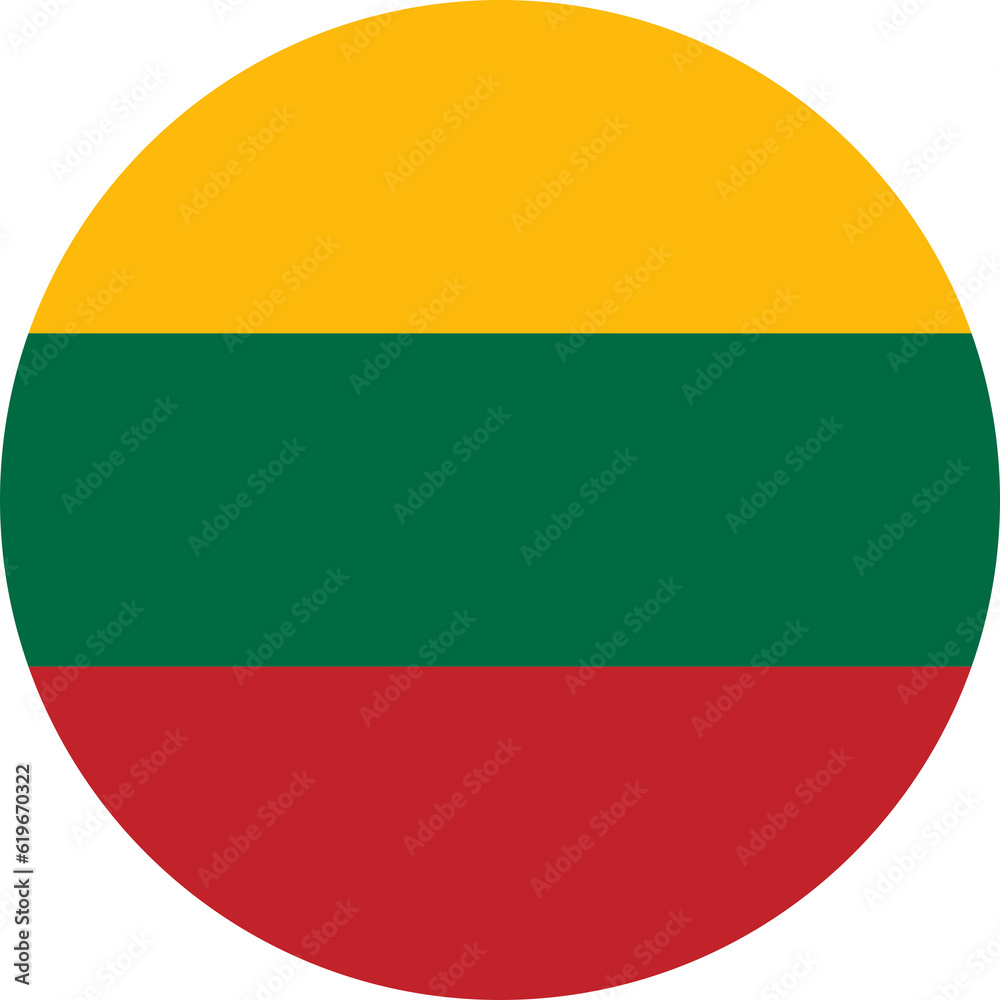round Lithuanian flag of Lithuania round Lithuanian flag of Lithuania