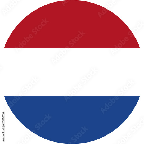 round Dutch flag of Netherlands Free Download round Dutch flag of Netherlands - GFXLoad