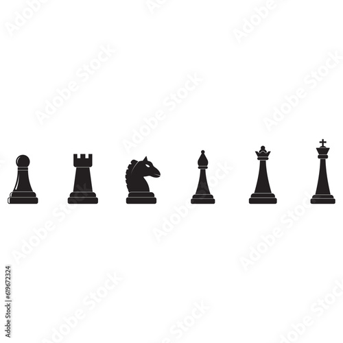 chess icon vector