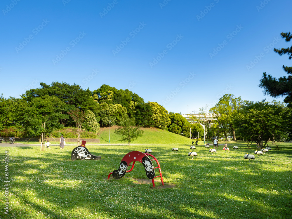 緑あふれる辰巳の森緑道公園 清々しい!
