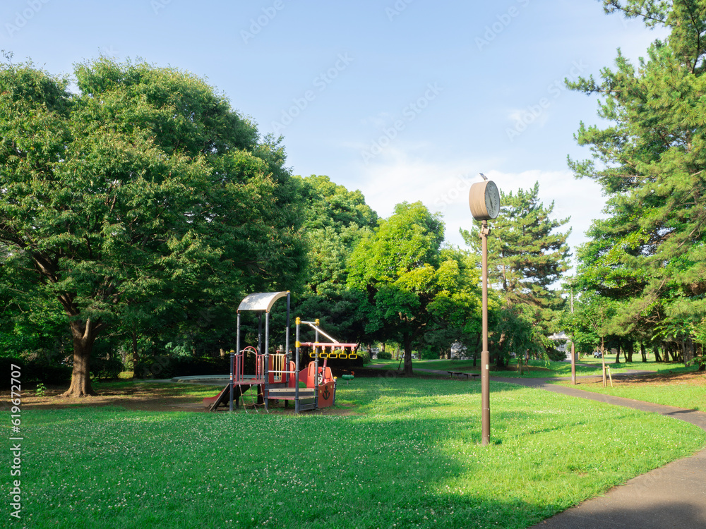 緑あふれる辰巳の森緑道公園 清々しい!