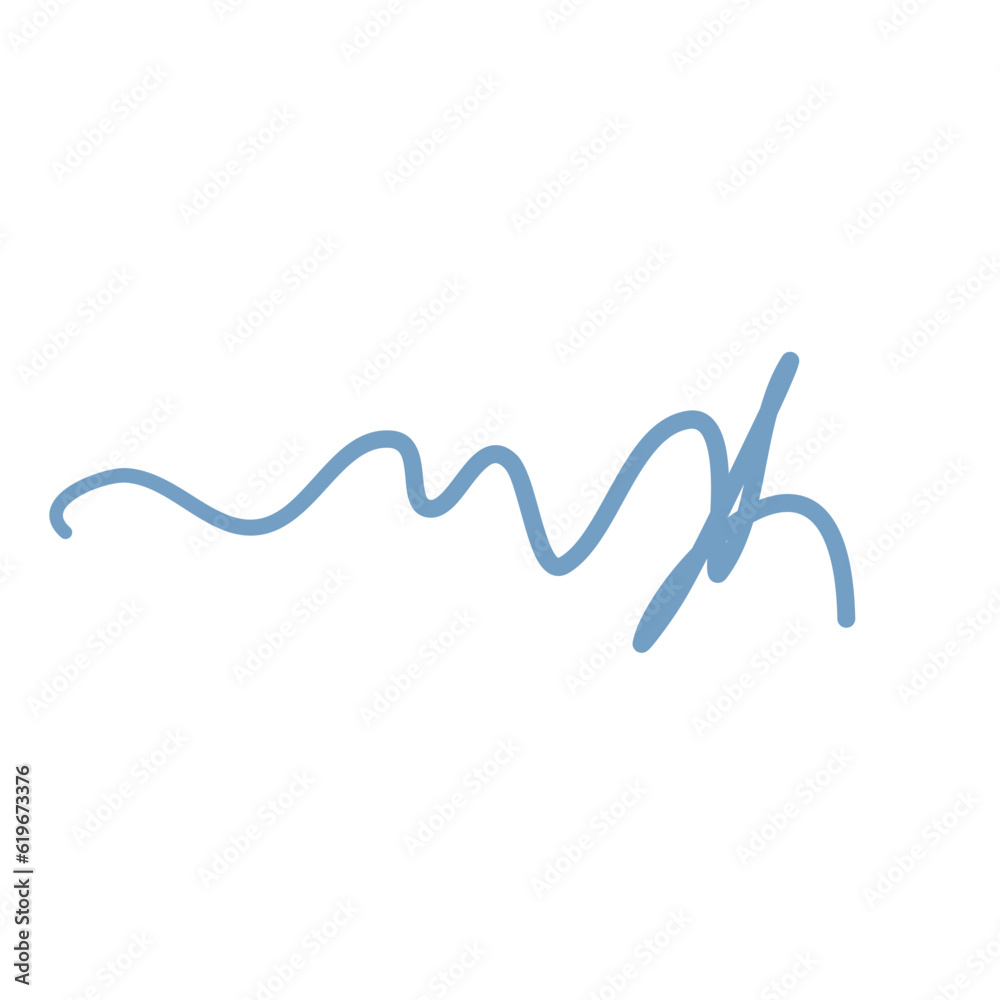 Blue Line Sketch Blue Line Sketch