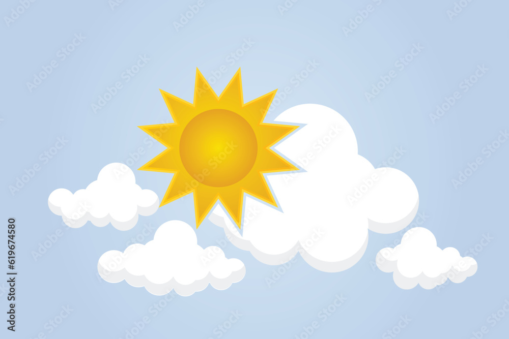 Day Icon in trendy flat style isolated on grey background. Weather symbol for your web design.Vector Design Illustration. Day Icon in trendy flat style isolated on grey background. Weather symbol for your web design.Vector Design Illustration.