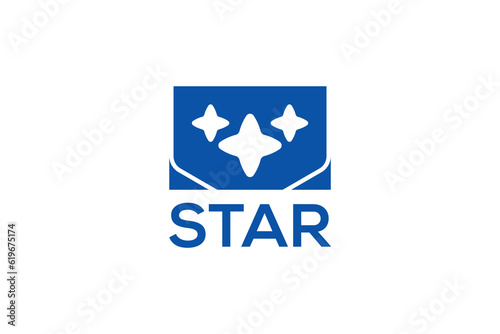 Star logo design vector template