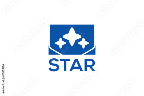Star logo design vector template