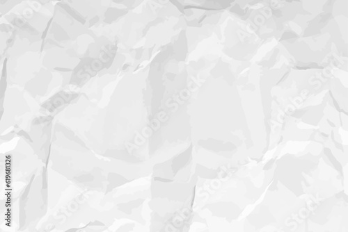 White сlean crumpled paper