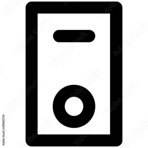 Pack of Media and Electronic Machines Line Icons

