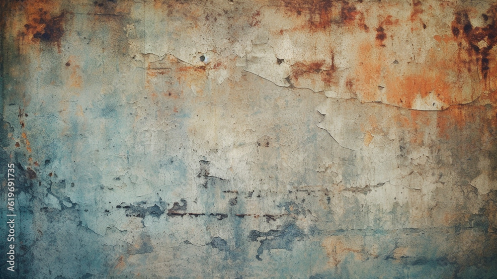 grunge wall. old texture. Generative AI