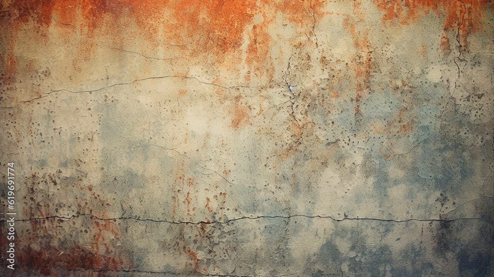 grunge wall. old texture. Generative AI