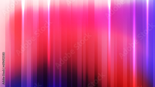 Abstract blurred background with vertical dynamic lines. Vibrant color gradient banner for creative graphic design. Vector illustration.