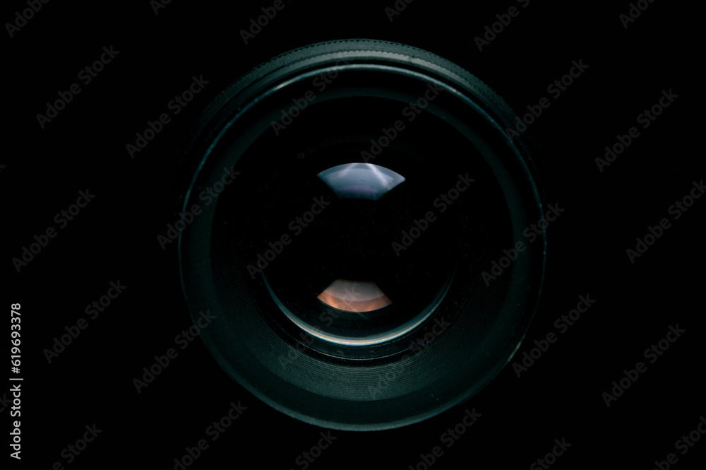 Photo lenses close up. Beautiful camera lens. Background pattern for design Photo lenses close up. Beautiful camera lens. Background pattern for design