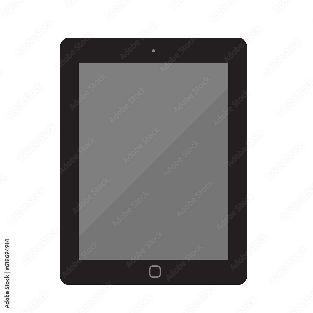 Tablet flat style Tablet flat style