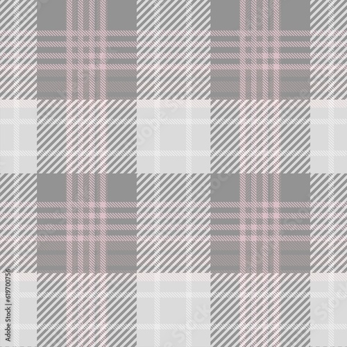  Tartan seamless pattern, grey and white, can be used in fashion design. Bedding, curtains, tablecloths