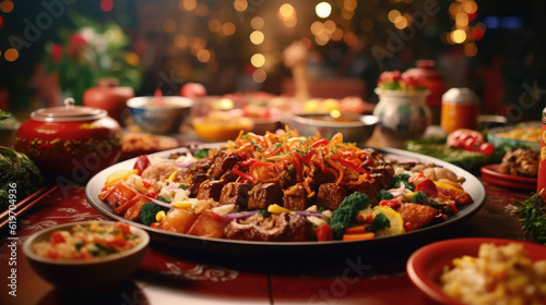 Chinese new year meal , HD, Background Wallpaper, Desktop Wallpaper