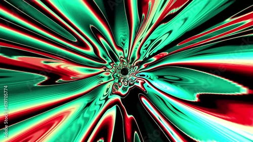Psychedelic Colors Tunnel