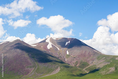 Landscape of Javakheti mountains in Georgia