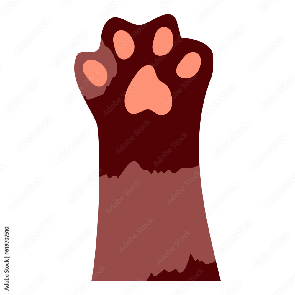 Cat Paw Icon Cat Paw Icon