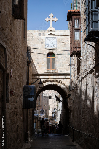 Streets of Jerusalem inside the old city, Israel © Alessandro Persiani