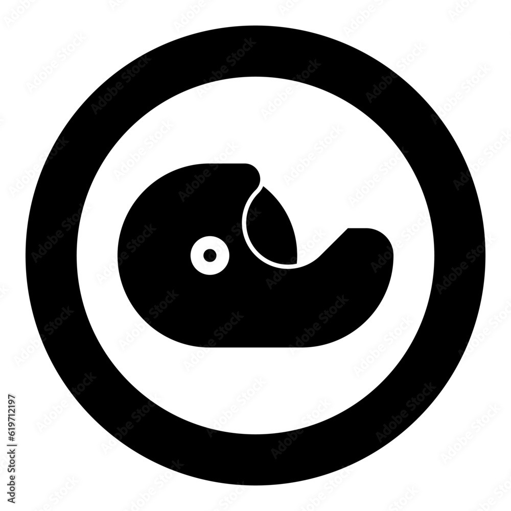 Office dispenser for scotch icon in circle round black color vector illustration image solid outline style Office dispenser for scotch icon in circle round black color vector illustration image solid outline style