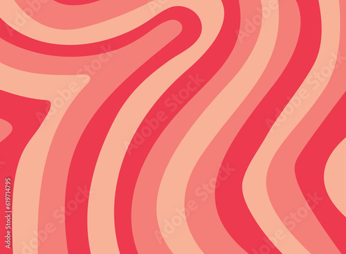 Pink abstract line wave background