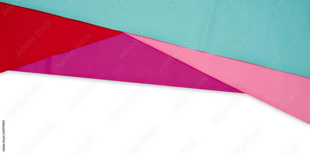 Obraz premium abstract cut out paper frame