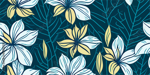 Tropicana Inspiration: Exploring Frangipani Flowers Patterns for Your Designs