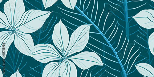 Exotic Summer Vibes: Infusing Your Designs with Frangipani Flowers Patterns