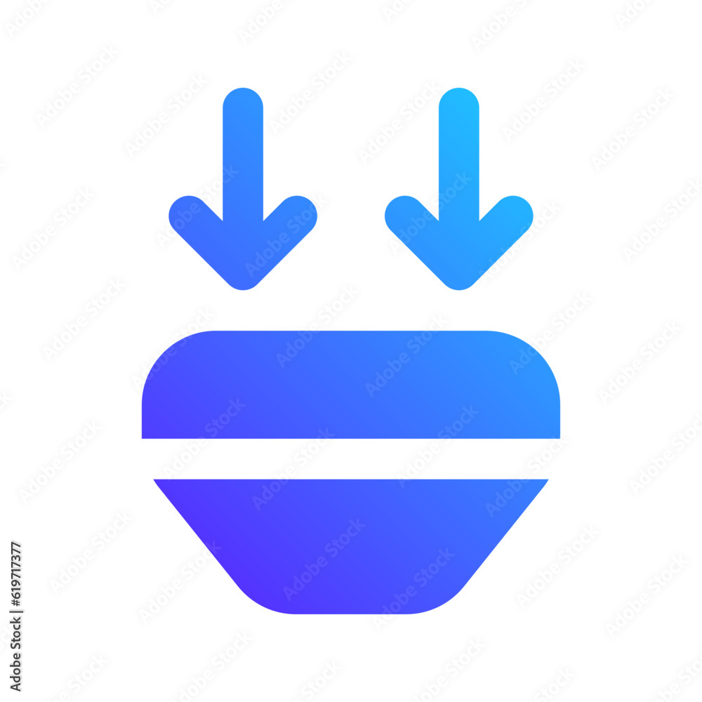 funnel gradient icon funnel gradient icon