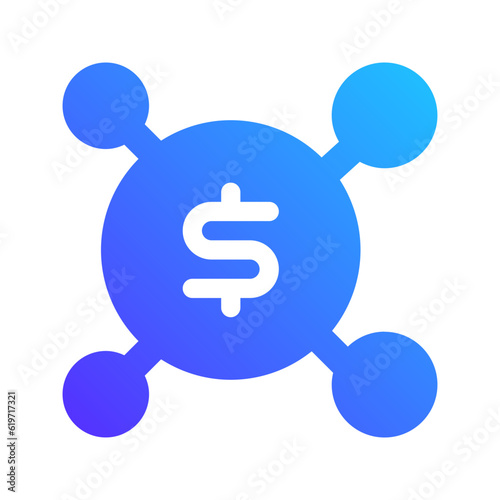 affiliate gradient icon