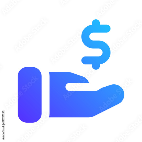 commission gradient icon